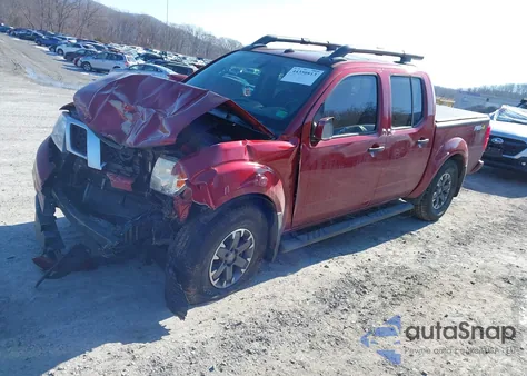 2020 Nissan Frontier Pro-4X 4X4 z USA, uszkodzony, nr VIN 1N6ED0EB0LN707625